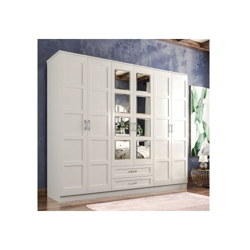Hanah home Ormar Rb-053, 210x210x52 cm, Bijeli Cene
