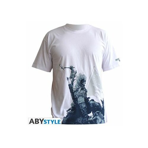 Abystyle majica ASSASSIN'S CREED - 'Connor a genoux' muska white - basic XL 3760116329200 Slike