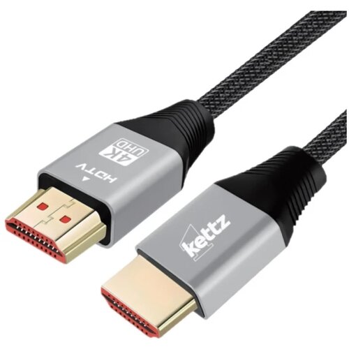 Kettz Kabl HDMI Kabl HK-K100M Premium V1.4 gold 10m 4K/30Hz 19+1 Slike