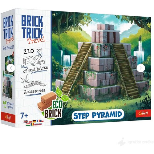  SAZIDAJ PIRAMIDU Brick Trick Trefl Cene