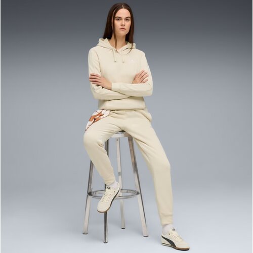 Puma Ženska komplet trenerka Hooded Sweat Suit FL cl, 688162-87, Bež Slike