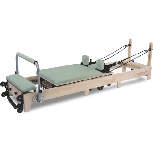 Sprava za pilates Toorx Oak wood foldable Reformer PTX 3000 Green Tea Cijene