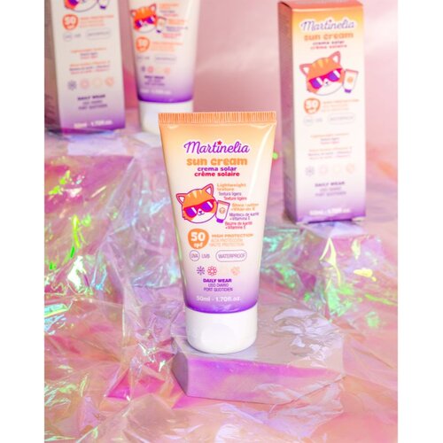 Martinelia Sun Cream SPF 50 krema za sončenje za otroke 50 ml Slike