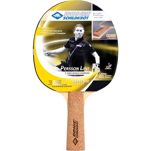 Donic Lopar za namizni tenis Persson Line Level 500 Črna Cene