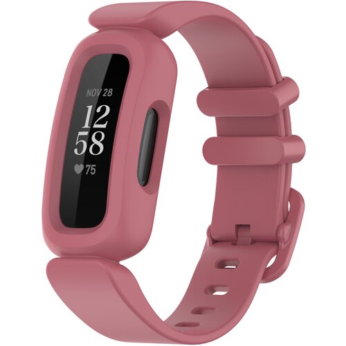 INF silikonska zapestnica za fitbit inspire 2, fitbit ace 3 red, (21236137) Cene