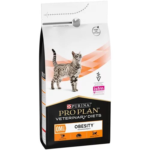 Purina Pro Plan Veterinary Diets Feline OM ST/OX - Obesity Management - 2 x 1,5 kg