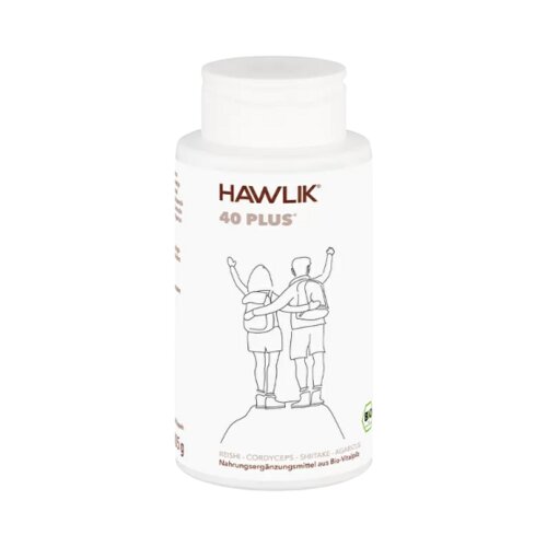 Hawlik 40 Plus mešanica vitalnih gob, bio - 240 kaps. Cene