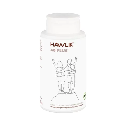 Hawlik 40 Plus mešanica vitalnih gob, bio - 240 kaps.