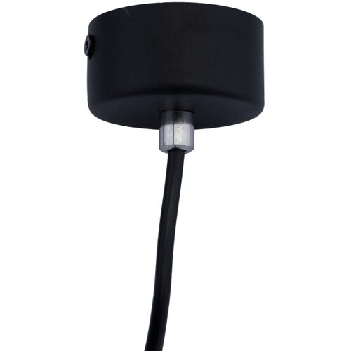  Luster na sajli KARADON 1xGU10/30W/230V 17 cm crna Slike