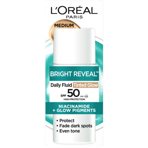 L´Oréal Paris L'Oréal Paris Bright Reveal Tinted Fluid- medium Slike