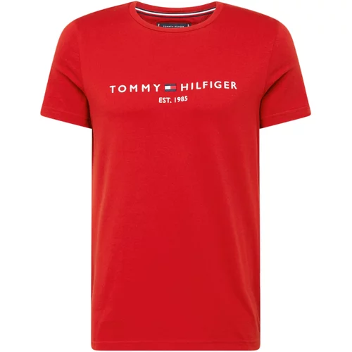 Tommy Hilfiger Majica mornarska / rdeča / bela