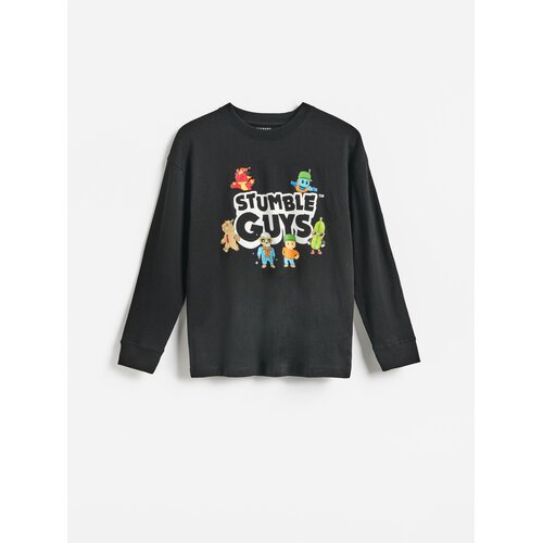 Reserved BOYS` T-SHIRT - crno Cijene