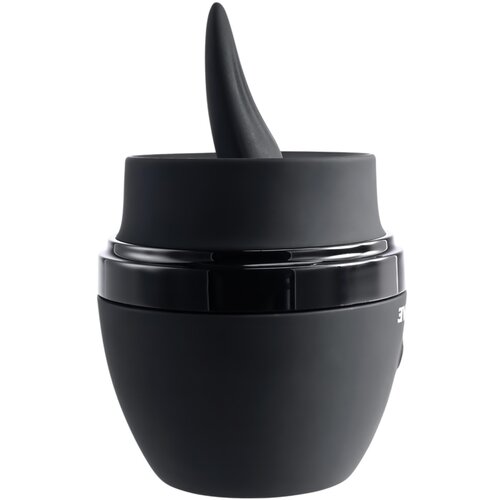  Tongue Tied - polnilni, jezični vibrator (črna) Slike