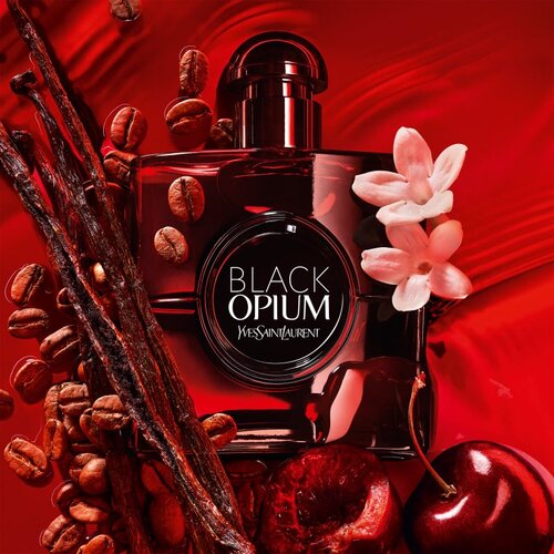 Yves Saint Laurent Black Opium Over Red parfumska voda za ženske 50 ml Slike