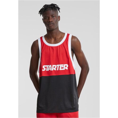 Starter Black Label Men's tank top Split Mesh City red/black Cene