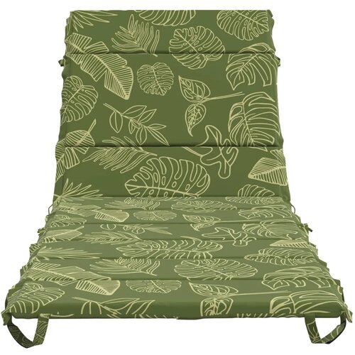  Jastučić za ležaljku GEMERT 100% poliester Dizajn lista - Dezen s listom 200 x 70 x 3 cm Poliester Slike