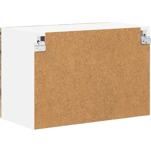  Zidni stakleni ormarić Lucca 2 pcs Staro drvo 60 x 31 x 40 cm Slike