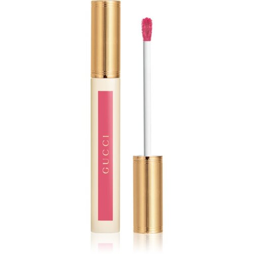 Gucci Glow Oil-In-Water Tint Liquid Lipstick ble&scaron;čeča vlažilna tekoča &scaron;minka odtenek 415 Clara Pink 6.5 ml Cene