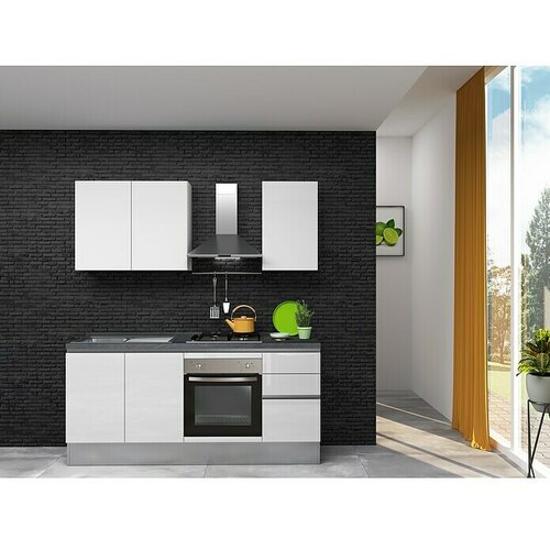 Marinelli Cucine Kuhinjski komplet Giulia (&amp;Scaron;irina: 195 cm, S električnim uređajima) Slike