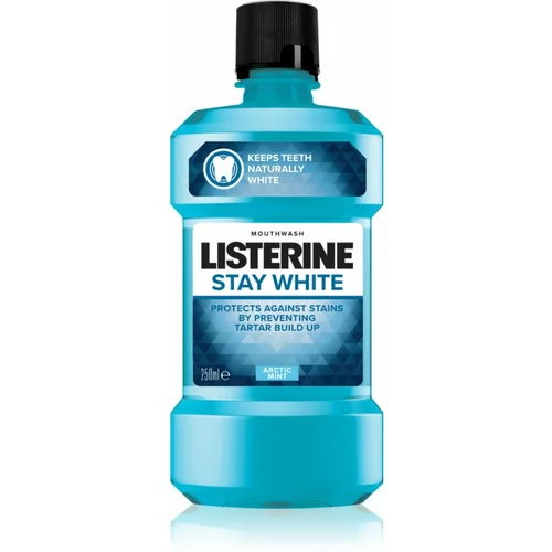 Listerine Stay White ustna voda z belilnim učinkom okus Arctic Mint 250 ml