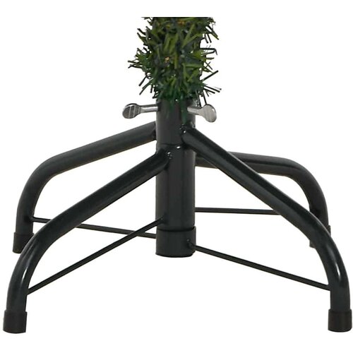 VidaXL Umjetno Drvo za Božić s &amp;Scaron;i&amp;scaron;arkama Zelena 150 cm Slike