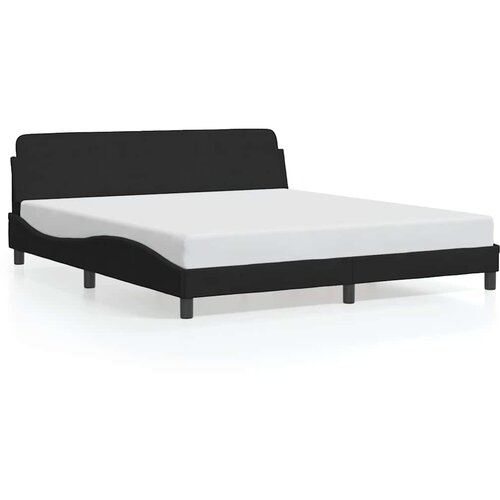  Okvir za krevet Dover crni 180x200 cm bar&amp;scaron;unasti Slike