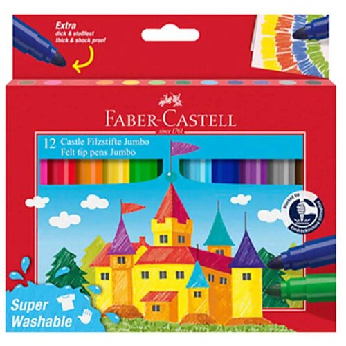 Faber-Castell Perivi set od 12 Jumbo flomastera Cijene