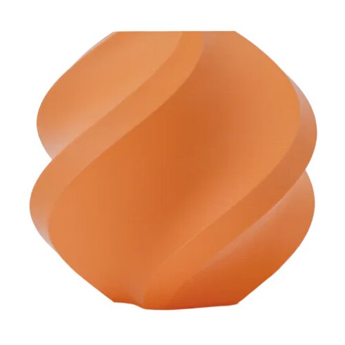 Bambu Lab pla matte filament on spool mandarin orange Cene