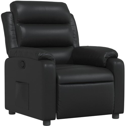 Maison Chic Naslanjač - Relax naslanjač črno umetno usnje, (22061886) Cene