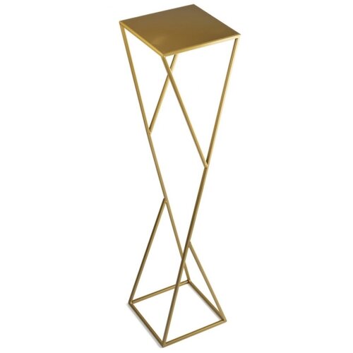  Stojan za cveće LOFT 100x23,5 cm zlatna Slike