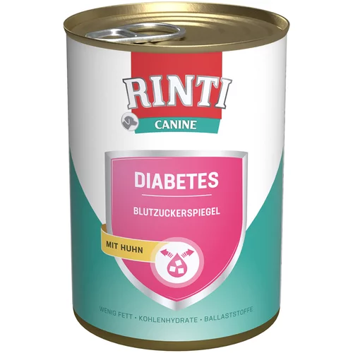 Rinti Canine Diabetes s piščancem 400 g - 24 x 400 g