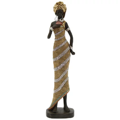 Signes Grimalt Kipci in figurice Figura Afriška Ženska Pozlačena