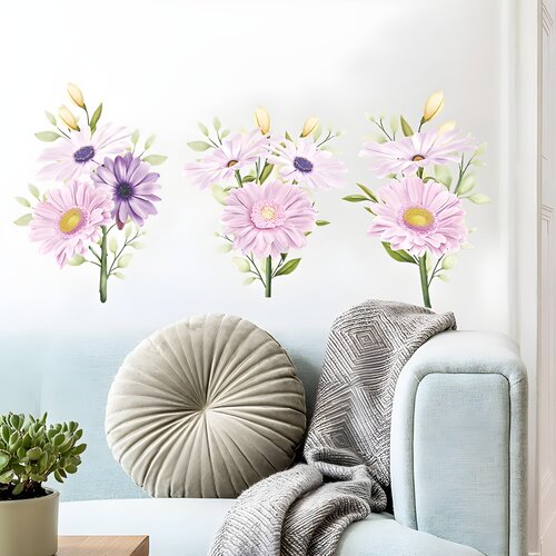 IZMAEL Nalepka za steno / Tapeta Gerbera Slike