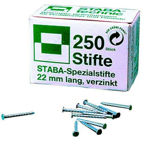 Staba Žebelj (Premer: 1,6 mm, Dolžina: 22 mm, 250 kos) Cene