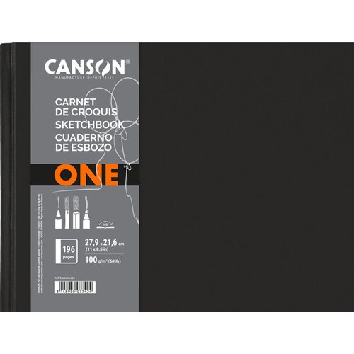 Canson Skicirka ONE, 279 x 216 mm, črna, (21654943) Cene