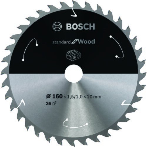 Bosch standard za drvo list kružne testere za akumulatorske testere 160x1,5/1,0x20 T36 2608837677 Cene