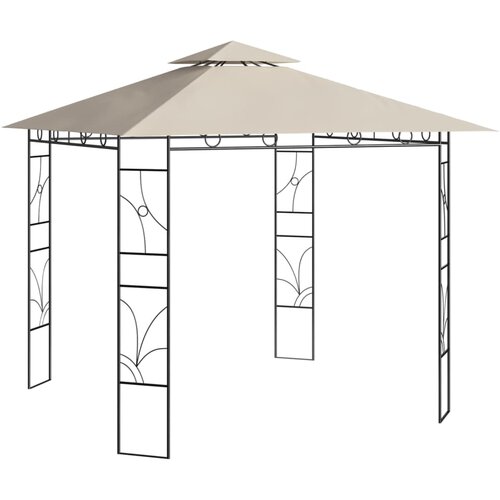 vidaXL Paviljon 3x3x2,7 m krem 160 g/m² Cene