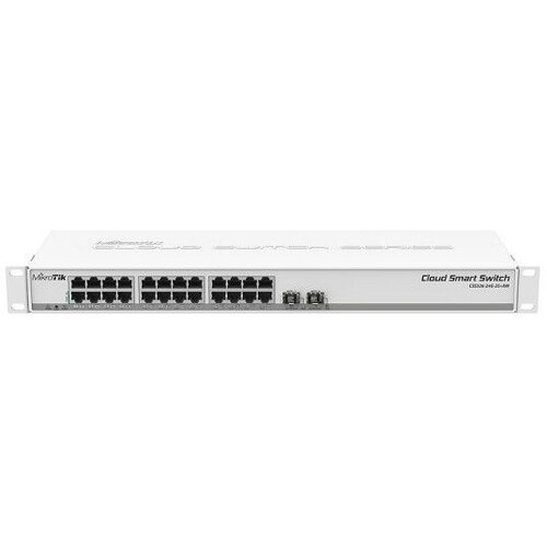 MikroTik CSS326-24G-2S+RM with SwitchOS/ rackmount case Cene