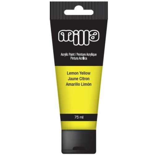 Milla Akrilna boja 75ml lemon yellow ( 10/0907-1 ) Cene