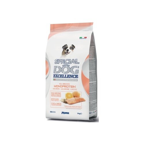 Monge special dog excellence hrana za pse adult monoprotein - losos 3kg Cene