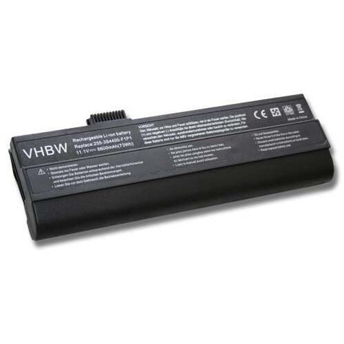VHBW Baterija za Fujitsu Siemens Amilo A1640 / A7640 / M1405 / M1425, 6600 mAh Slike