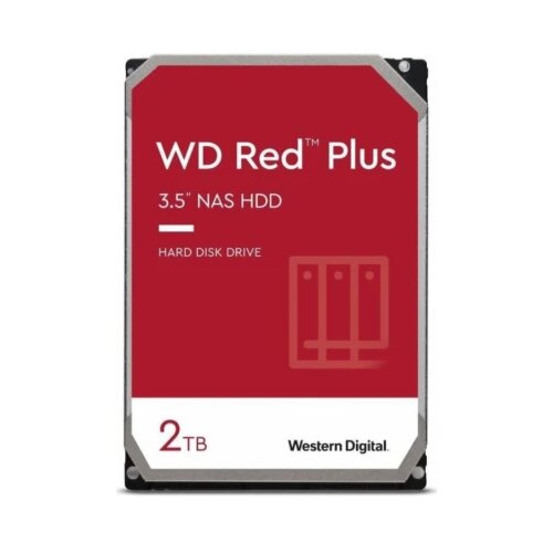 Wd HDD 2TB 20EFPX 5400rpm 256MB RED Plus NAS hard disk Cene