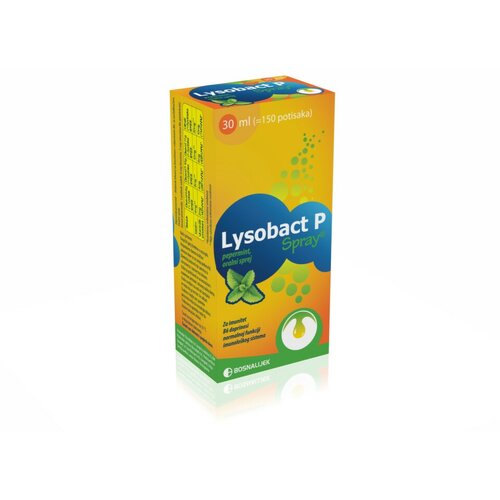 Lysobact P Spray pepermint, 30 ml Cene