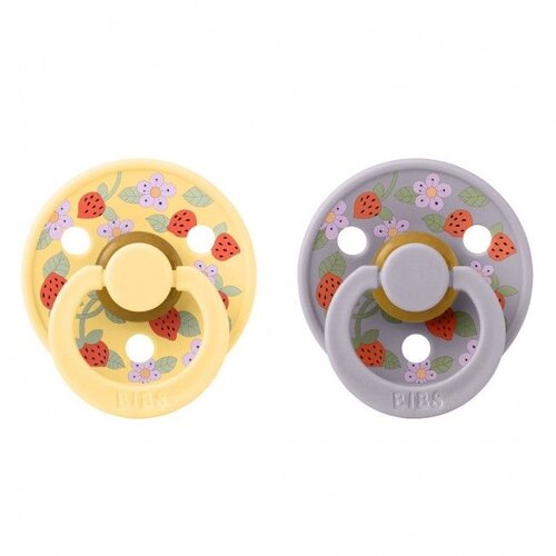 Bibs x liberty varalica strawberries and cream pale butter mix 0-6M Cene