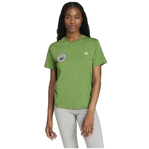Adidas Majice s kratkimi rokavi T-shirt graphique FARM Rio Zelena Cene