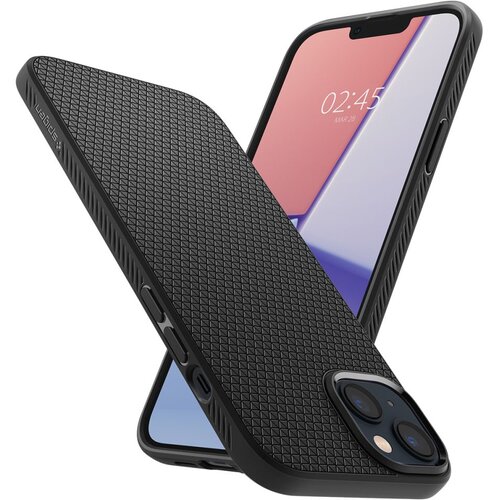 Spigen LIQUID AIR MASKA ZA IPHONE 14 PLUS / 15 PLUS MAT CRNA Slike