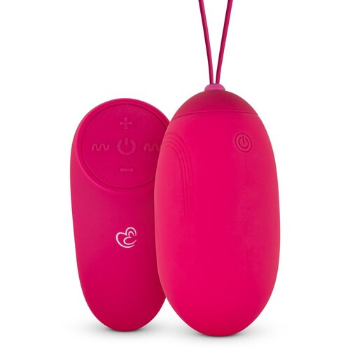 Easytoys Mini Vibe Collection Vibracijski jajček EasyToys z daljincem - roza, XL Cene