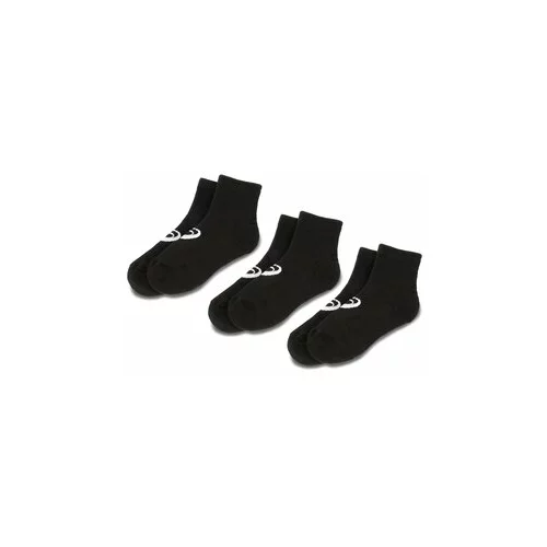 Asics Set 3 parov unisex nizkih nogavic 3PPK Quarter Sock 155205 Črna