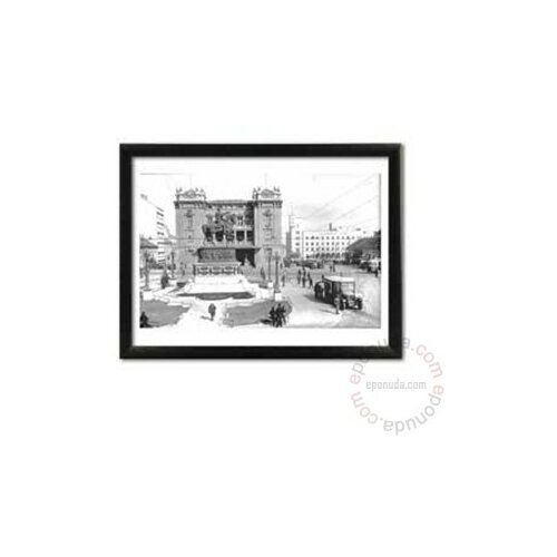 Deltalinea slika Pozorišni trg 30tih god XX veka - 35x45cm Slike
