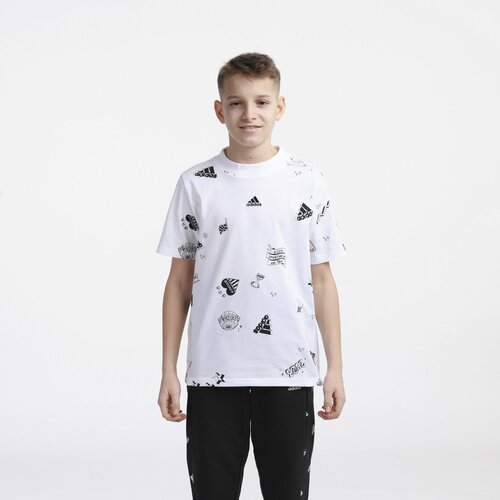 Adidas majica za dečake kratak rukav j bluv Q3 aopt bg IA1564 Slike